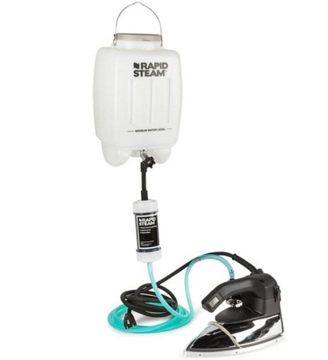 Planchas eléctricas de vapor rápido con tanque de agua, zapato de hierro y filtro incluido.png